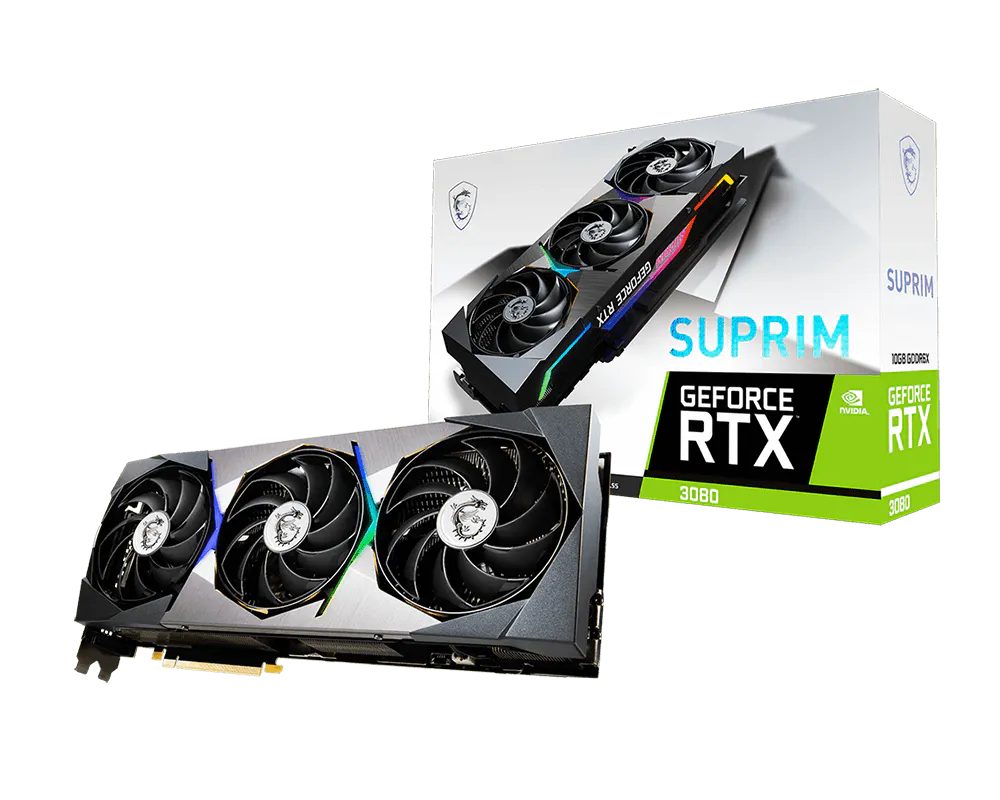 MSI GeForce RTX 3080 SUPRIM 10G LHR